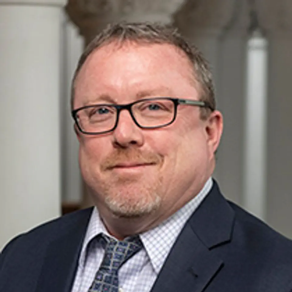 Portrait of Mark Gavin